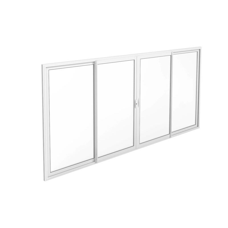 Uterumsparti och glasparti för uterum