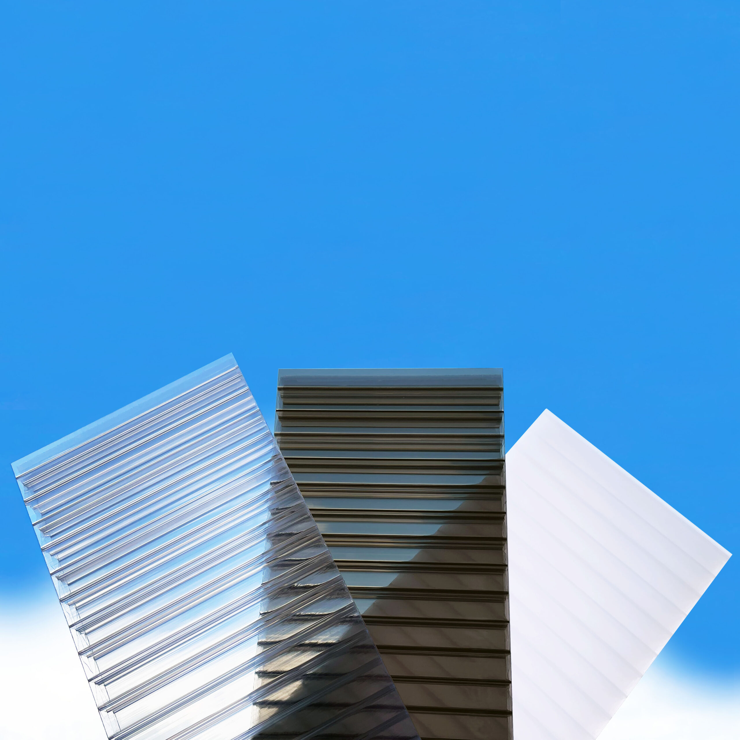 klar rök opal kanalplast