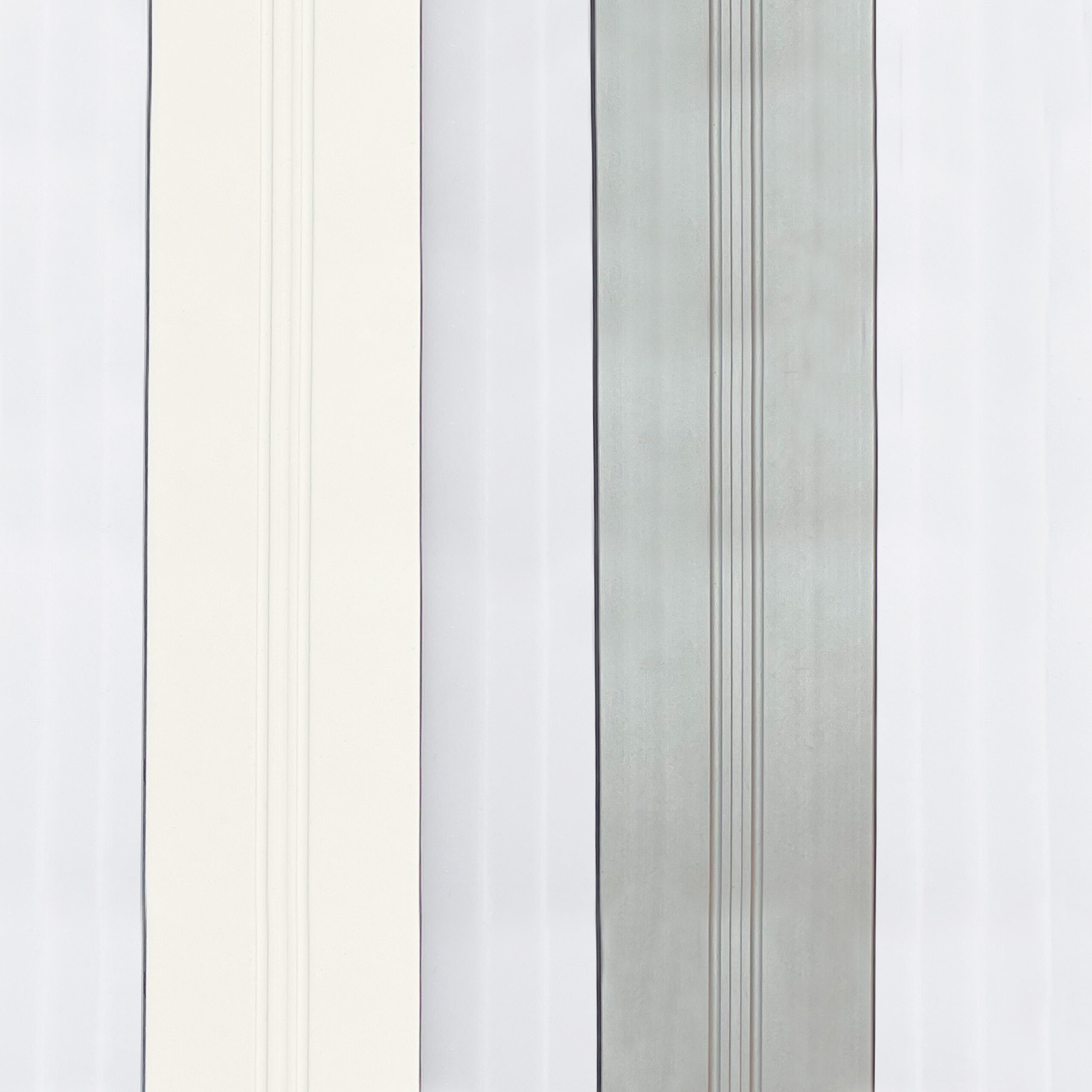 vit eller natur aluminiumlist för kanalplasttak